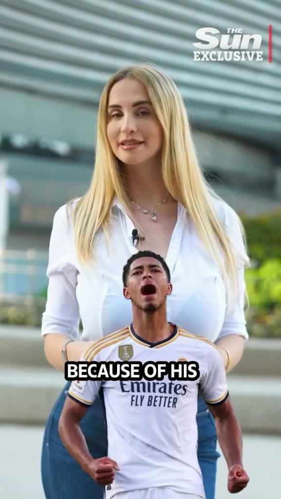 WTF！根本聽不清這皇馬女主持講啥，這身材真的很吸引眼球